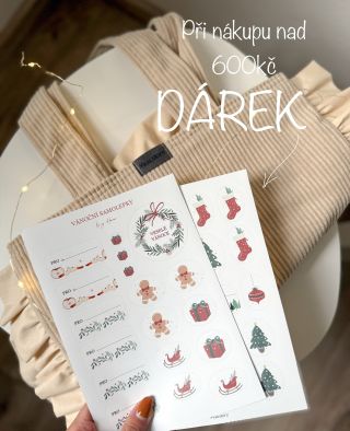 Do konce listopadu máte u nás na eshopu při každé objednávce malý dárek 🎁✨. Těšíme se na každou Vaši objednávku 😍.